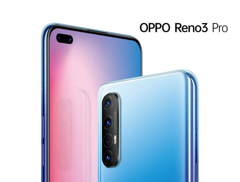 Oppo Reno3: the international version will be presented on March 16