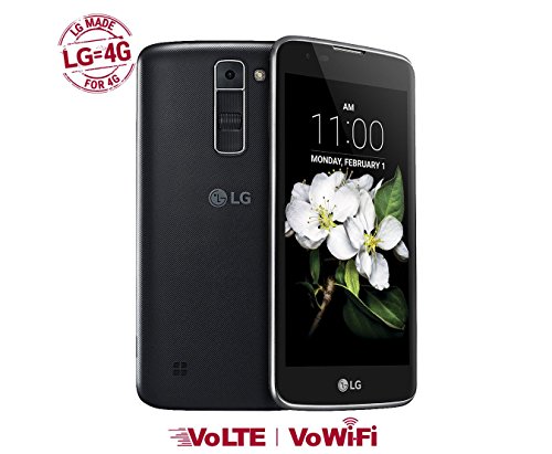 LG K7 4G volte Dual Sim Mobile Phone (Titan Black) 1.5GB / 8GB Memory , 5MP Back / 5MP Front