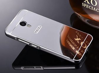 Febelo (TM) Branded Luxury Metal Bumper with Acrylic Mirror Back Cover Case...